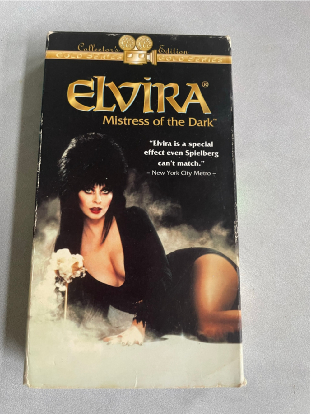 Elvira Mistress of the Dark Collector's Edition VHS Tape Black vintage rare